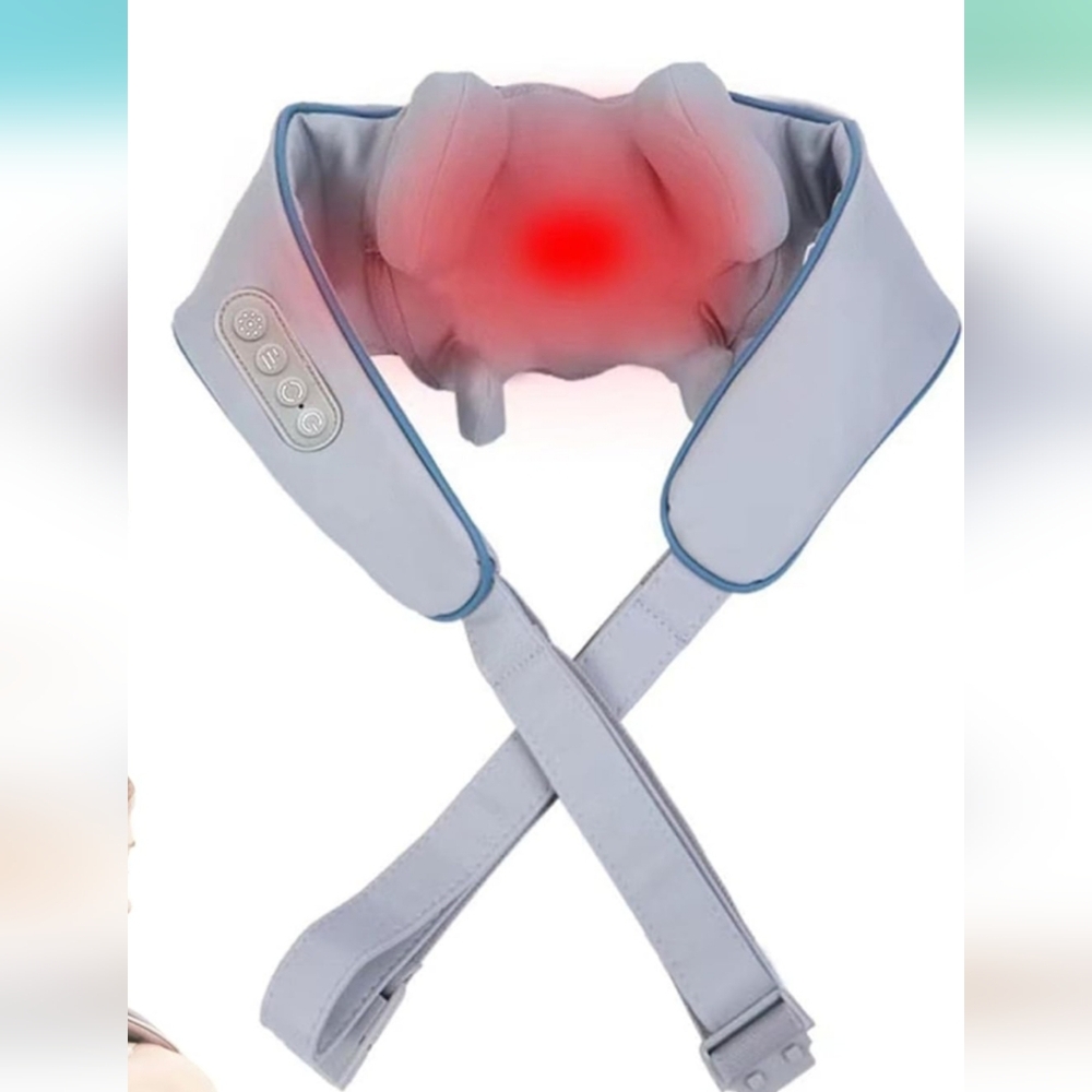Neck Massager with Heat, Spark Imagine Lymphatic Massage, Rechargeable